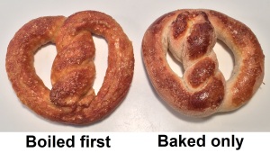 pretzel-baked vs boiled